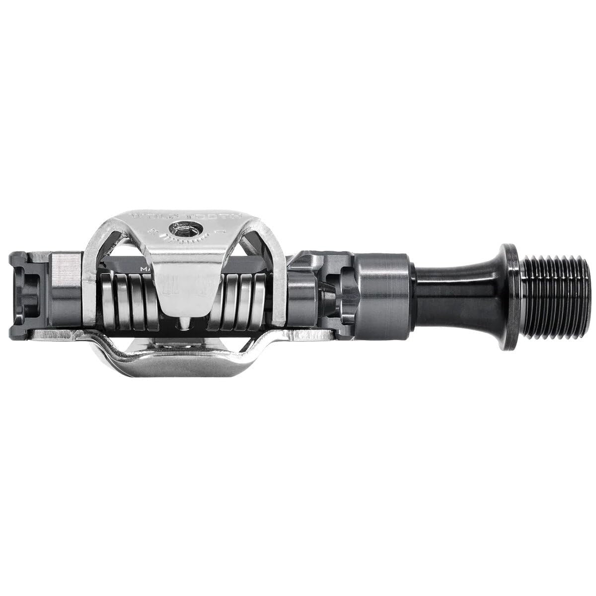 Wolf Tooth MK0 ALT XC Dual-Sided Clipless Pedals Alloy Shadow Gray Shimano SPD 4