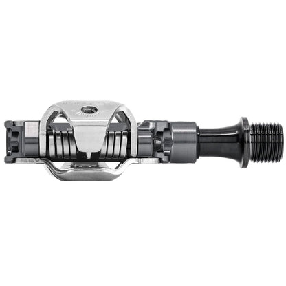 Wolf Tooth MK0 ALT XC Dual-Sided Clipless Pedals Alloy Shadow Gray Shimano SPD 4