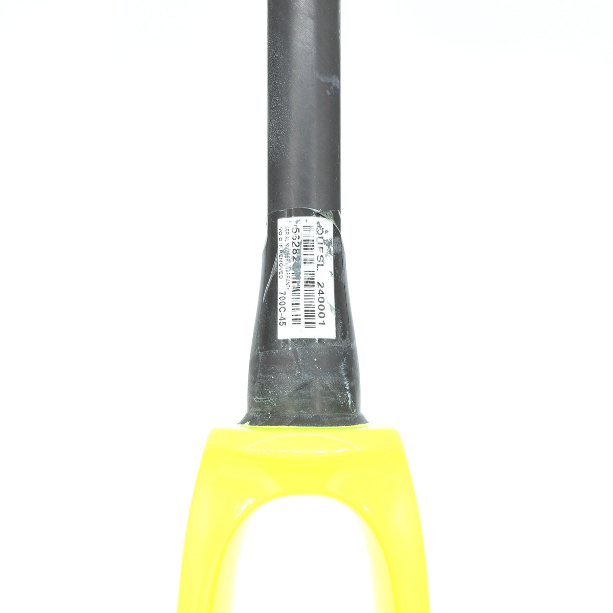 Trek Project 1 Madone SLR Gen 6 Disc Fork 45mm Radioactive Coral to Yellow Fade 5