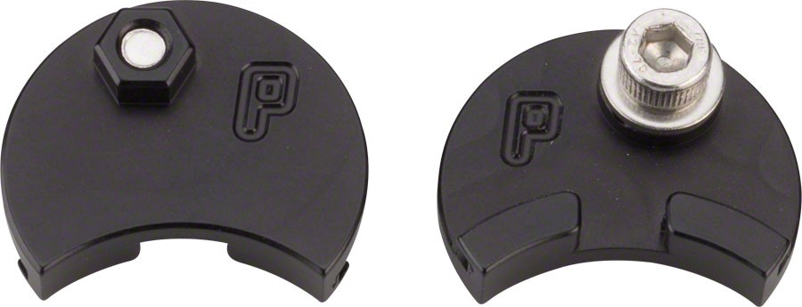Paul Component Engineering Moon Unit Cable Carrier, Black, Pair 1