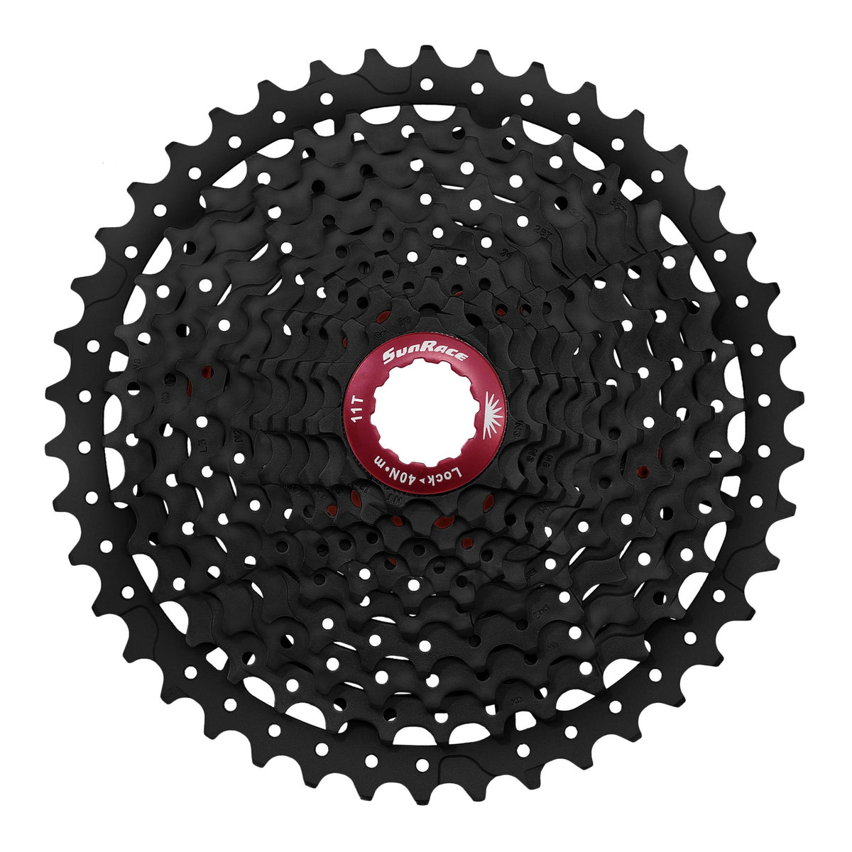 SunRace MX8 Cassette - 11 Speed, 11-42t, Black 1