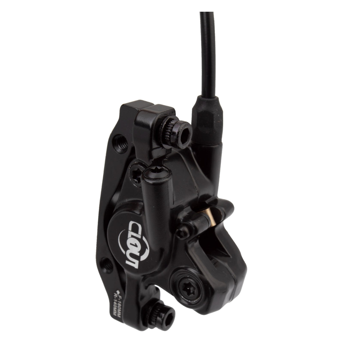 Clarks Clout-1 Hydraulic Front Disc Brake Caliper + Lever + 160mm Rotor 2