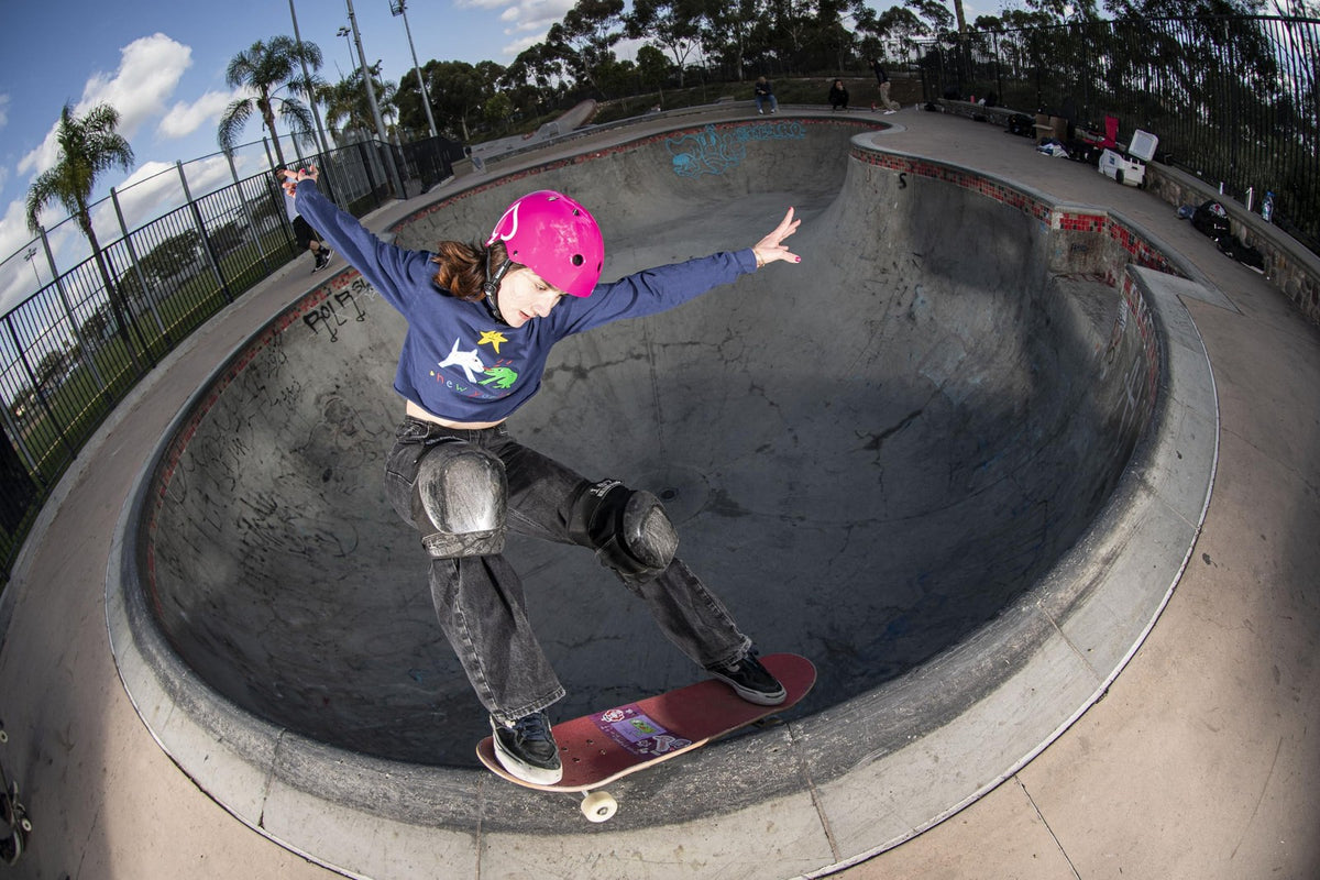 PRO-TEC LOW PRO CERTIFIED HELMET GLOSS PINK XS/SM 5