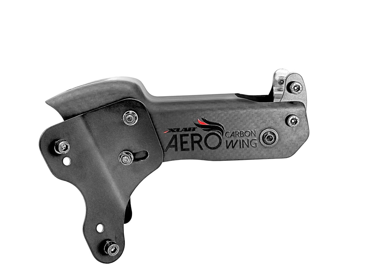 XLAB Aero Carbon Wing Dual Rear Water Bottle Carrier for Triathlon + Road Bikes 1