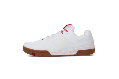Crank Brothers Mountain Shoes STAMP LACE WHITE / RED - GUM OUTSOLE SPLATTER 12.0 3