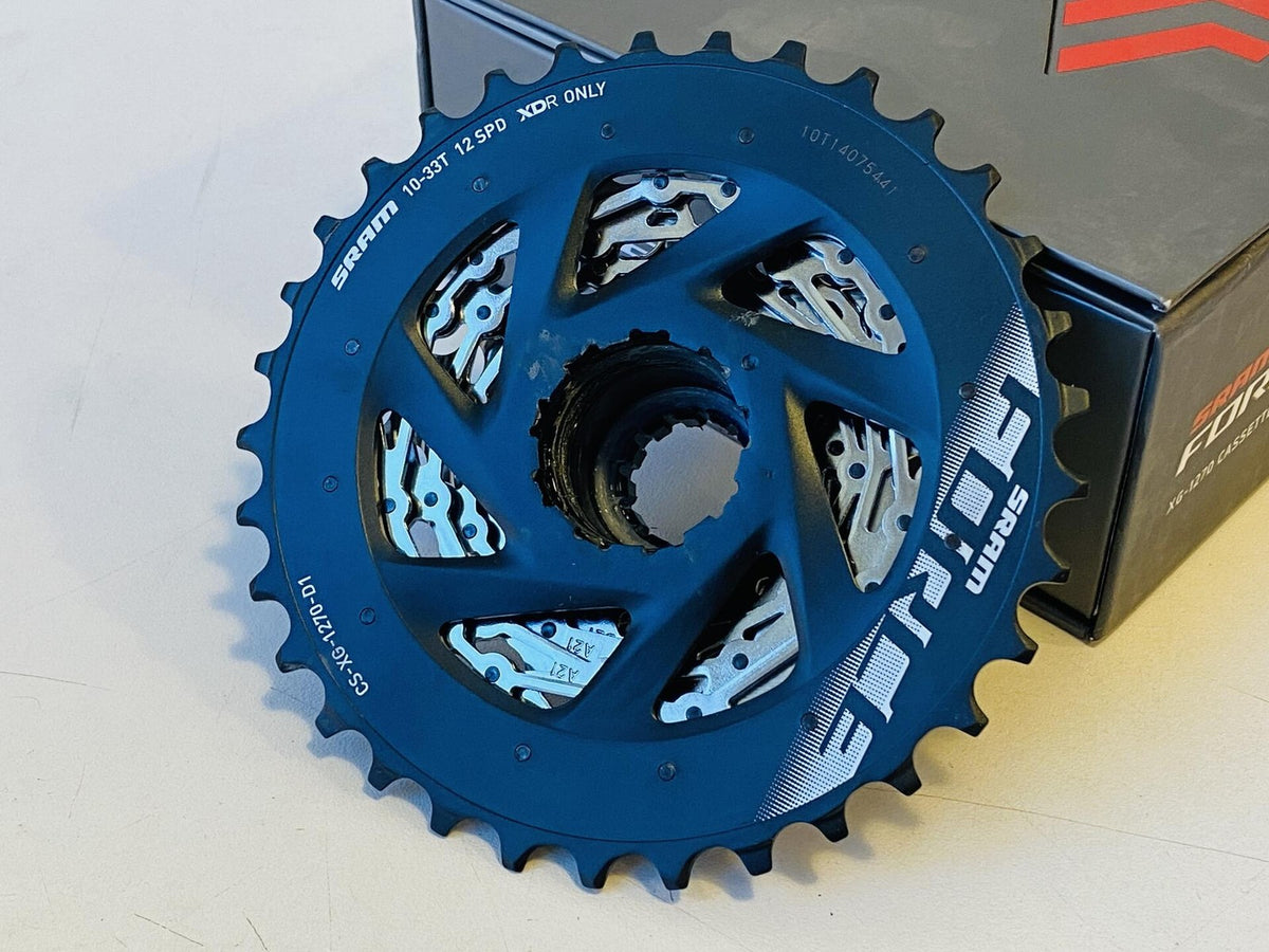 SRAM Force XG-1270 10-33t 12-Speed Cassette XDR Only - Silver 4