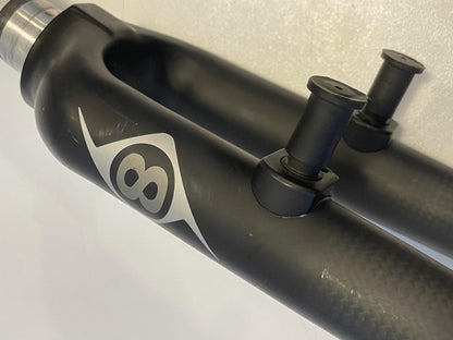 Origin8 Black-Ops Series Foxtrot 700cx Carbon/Alloy Frame & Fork Size 59cm / 23" 9