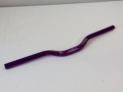 Origin-8 Urban Pro Rise Riser Bars 25.4 x 540mm Purple Anodized - NOS 1