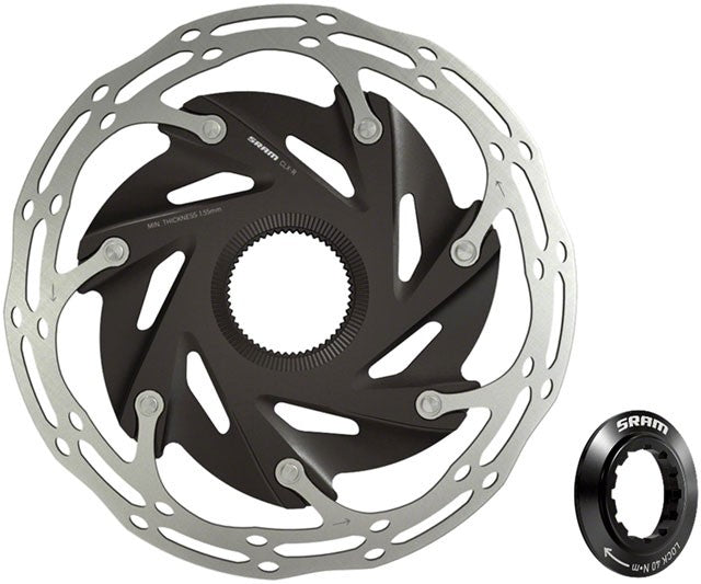 SRAM CenterLine XR Disc Brake Rotor - 140mm, Center Lock, 1.85mm 1