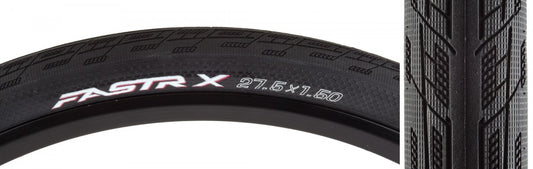 Tioga Fastr X 27.5x1.5 Wire Clincher Tire Black BlackReflective TPI 65 1