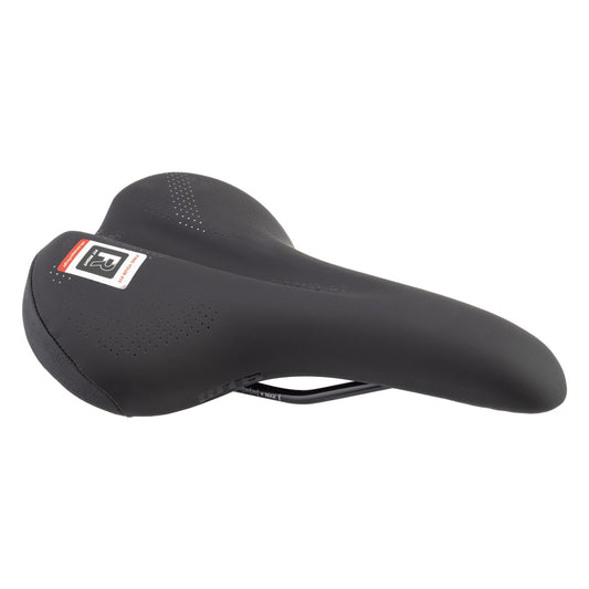 WTB Comfort Saddle - Steel, Black, Wide 1