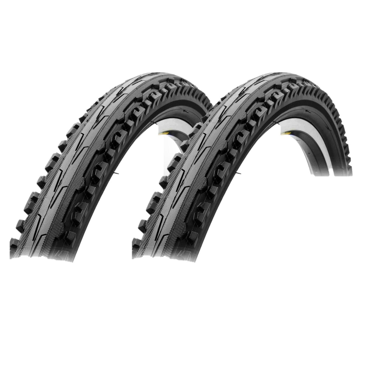2-pack Kenda K847 Kross Plus 26x1.95 Tires + Rim Strips + Sunlite Utili-T Tubes 2