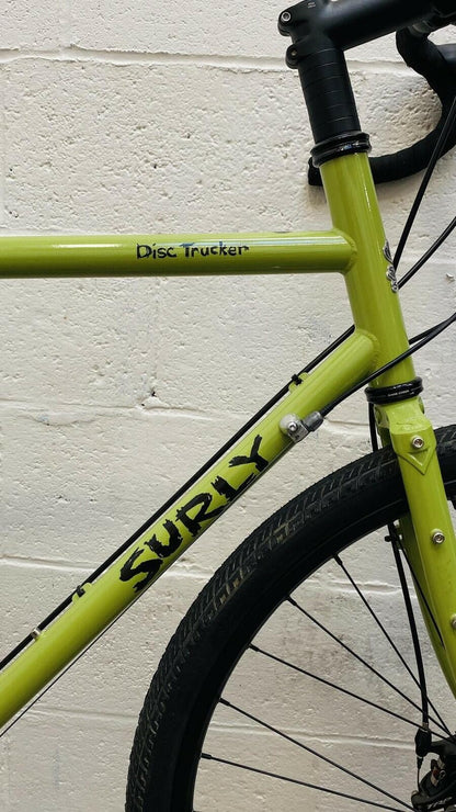 Surly Disc Trucker Bike - 700c, Steel, Pea Lime Soup, 60cm 2
