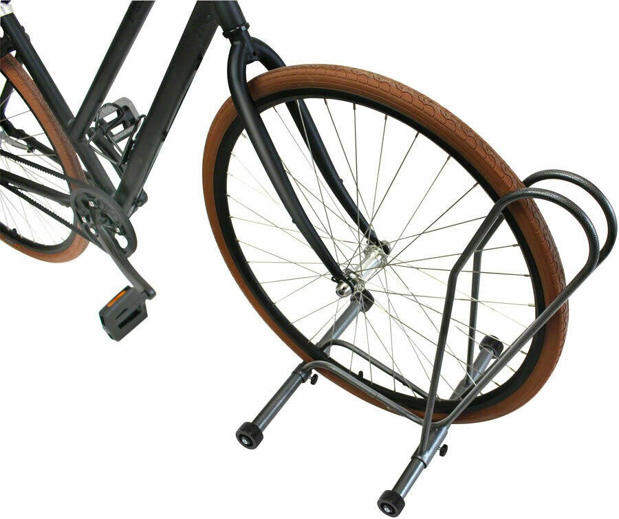 Delta Bicycle Adjustable Floor Stand with Wheels: Holds 1 Bike 2