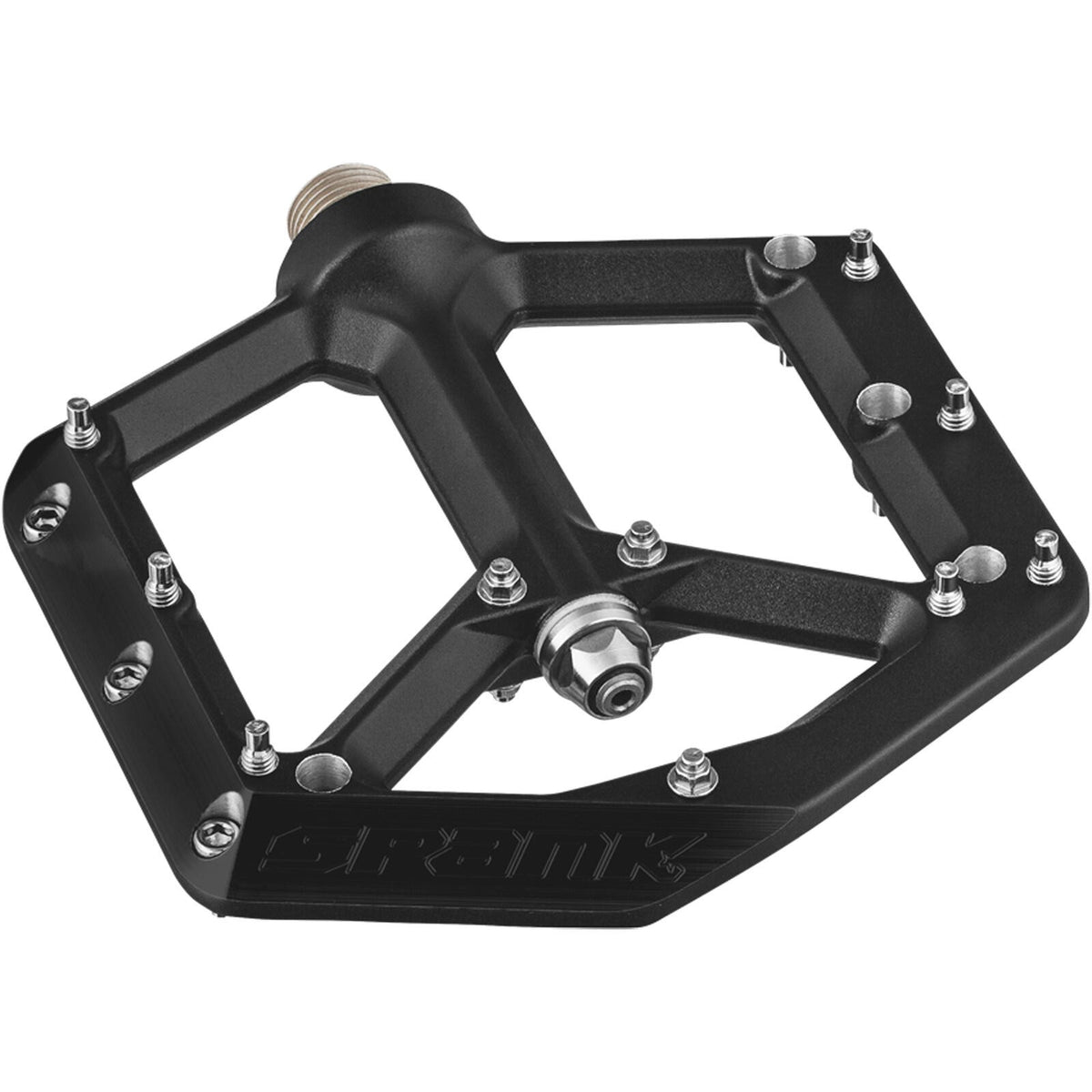 Spank Spike Pedals - Platform, Aluminum, 9/16", Black 1