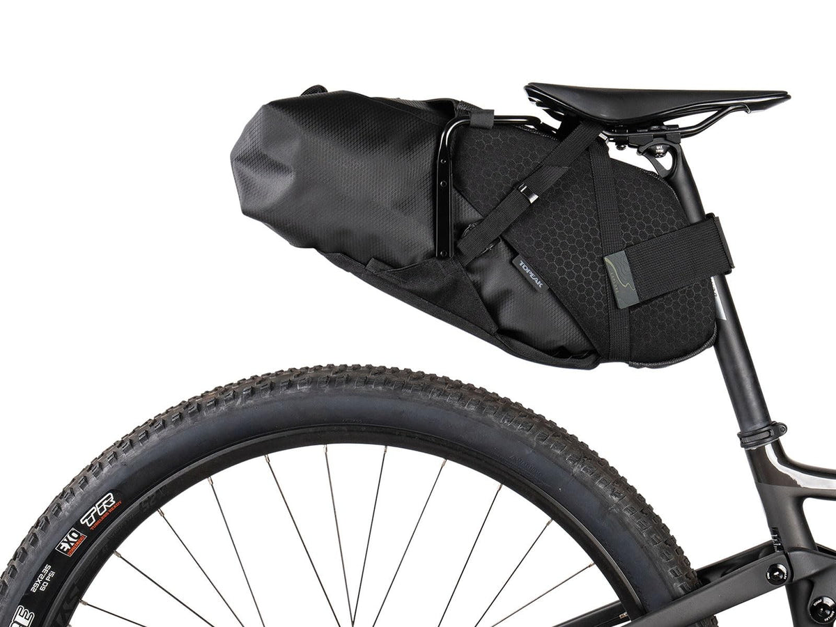Topeak BackLoader X 15L (Black) Bike Bag – Large-Capacity Waterproof Seat Bag 4