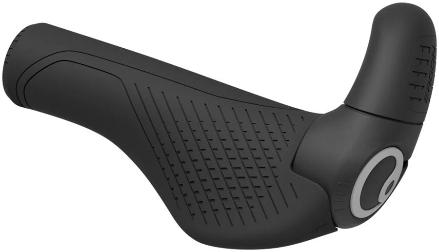 Ergon GS2 Evo Large Lock-On Ergonomic Bike Grips Black/Gray Rubber 1