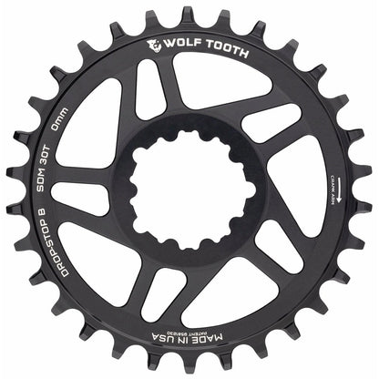 Wolf Tooth 30T Direct Mount Chainring 3-Bolt 3mm Offset for 12-Speed 3