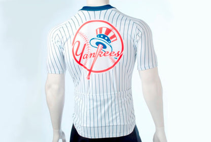 VoMax New York Yankees S/S Cycling Jersey Small 2