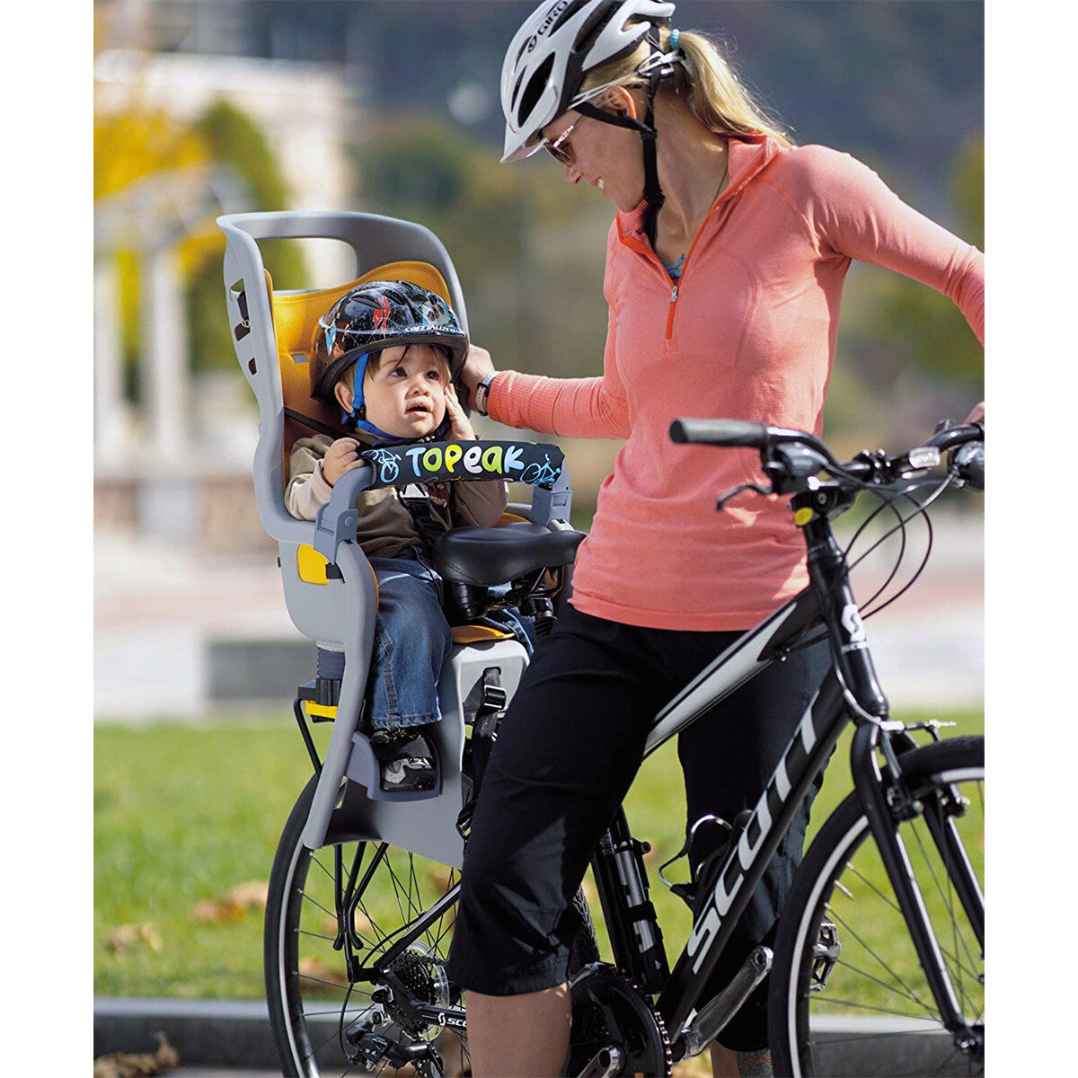 Topeak BabySeat II Bicycle Baby Seat w/ Rear Rack fits 26" / 27.5" / 700c Wheels 5