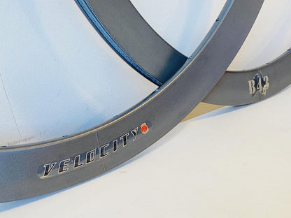Velocity B43 700c Rim Set 32h Halo Reflective NMSW - Made in Australia 3