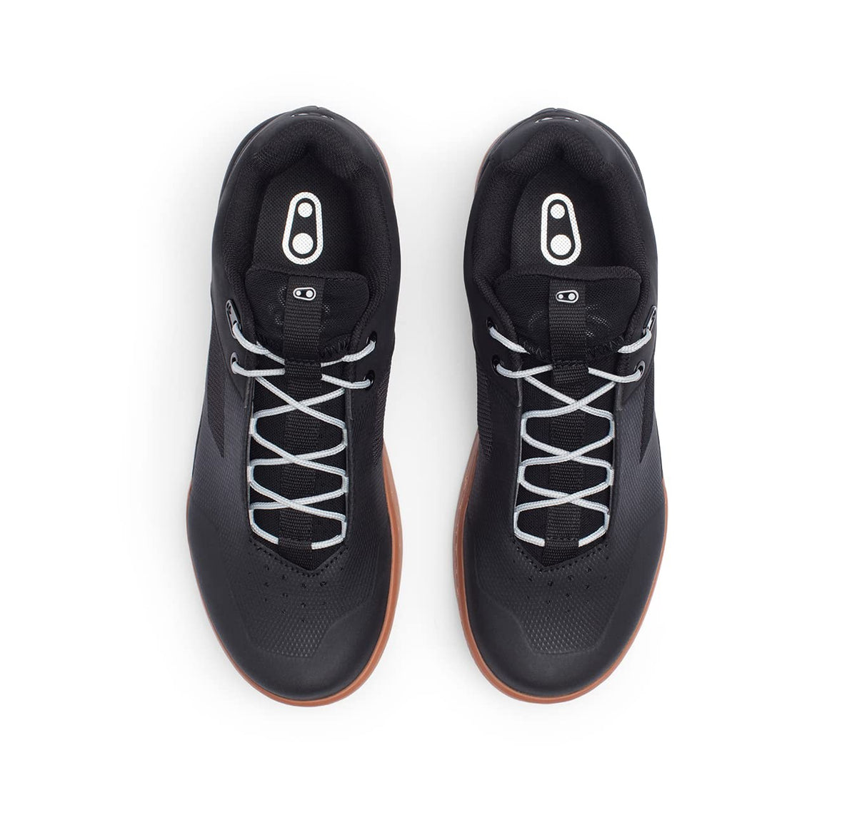 Crank Brothers Mountain Shoes STAMP LACE BLACK/SILVER/GUM 3.0 6