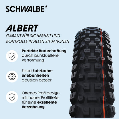 Schwalbe Albert Trail Pro Mountain Tire 27.5x2.50 2