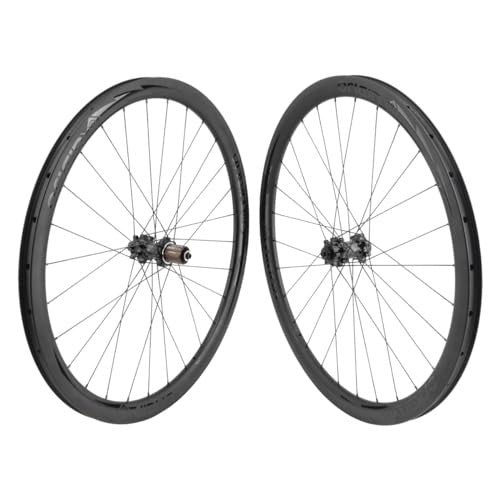 Origin8 Bolt 700c Carbon Gravel Disc Wheelset 8-11 Speed 28-Hole Tubeless Black 1