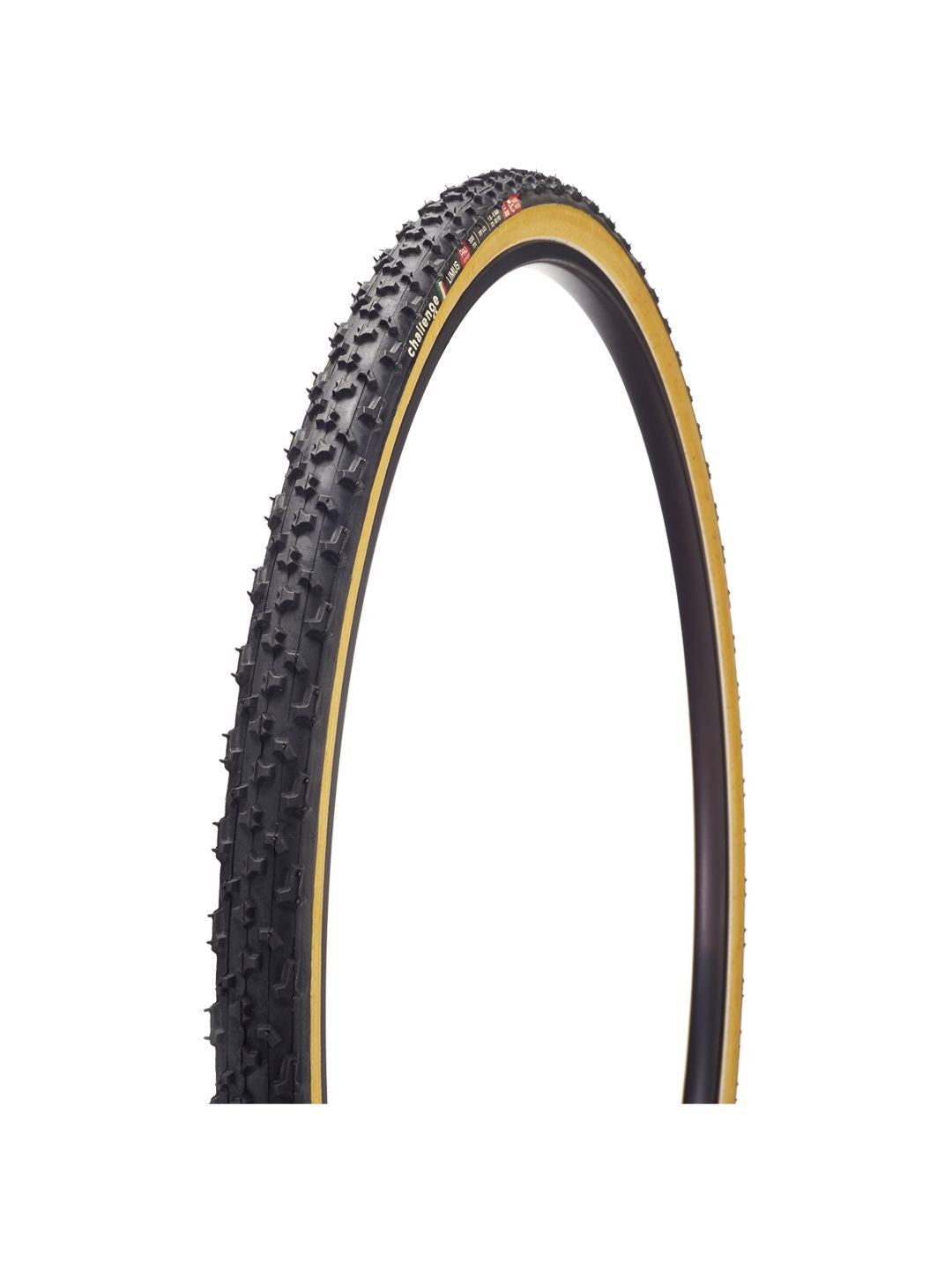 Challenge Limus Pro Tubular Cyclocross Tire 700C x 33mm Black/Natural 1