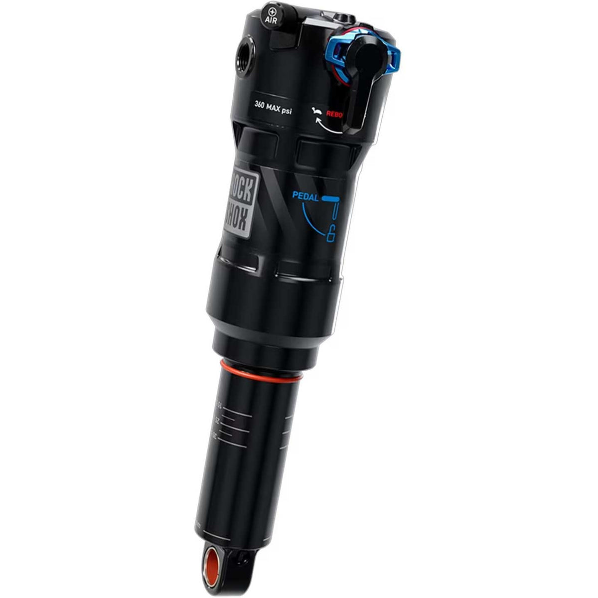 RockShox Deluxe Ultimate RCT Rear Shock 205x57.5 Trunnion Black C1 1