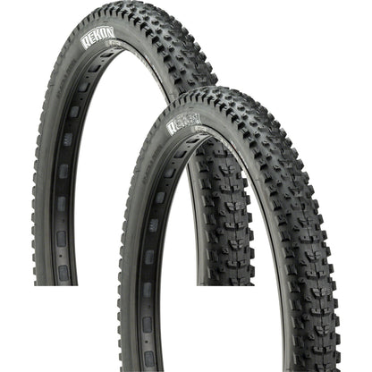 2 Pack Maxxis Rekon Tire 29 X 2.4 Durable Tubeless Black Dual Exo Wide Trail 1