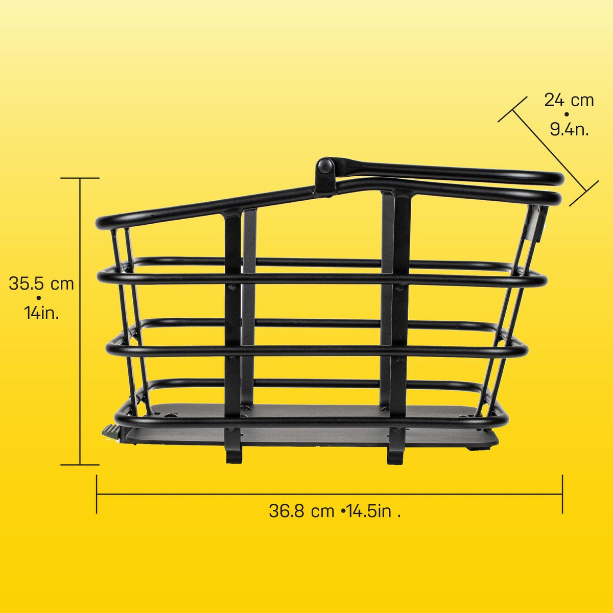 Topeak Urban DX 22L Rear Rack Alloy Basket - fits QuickTrack 2.0, MIK & Racktime 2