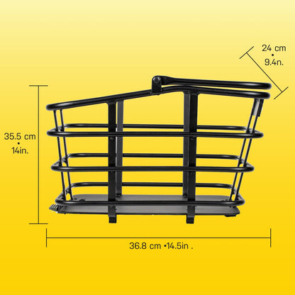 Topeak Urban DX 22L Rear Rack Alloy Basket - fits QuickTrack 2.0, MIK & Racktime 2