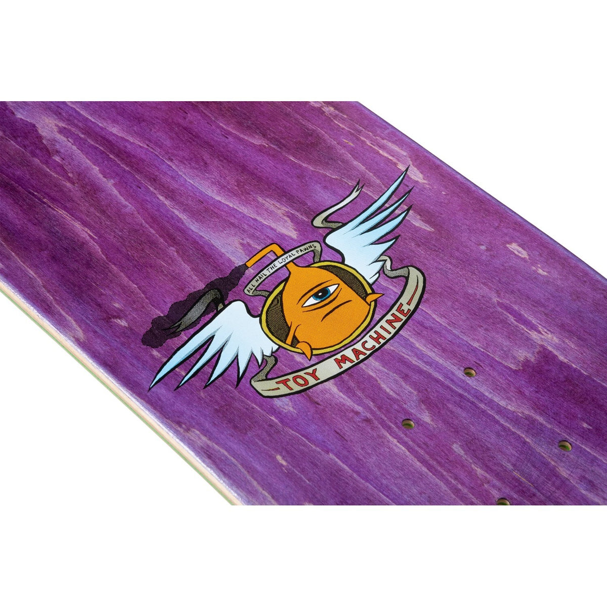 Fairdale x Toy Machine Skatedeck 8.5" - Red/Blue/Gray Limited Edition 6