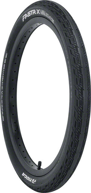 Tioga FASTR X BLK LBL Tire 20x1.60 Folding Bead Black 1