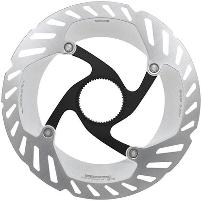 Shimano GRX RT-CL800 S Disc Brake Rotor + Lockring 160mm CenterLock 1.5mm Silver 2