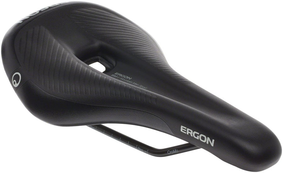 Ergon SM E Mountain Sport Saddle - Chromoly, Stealth, Men's, Small/Medium 1