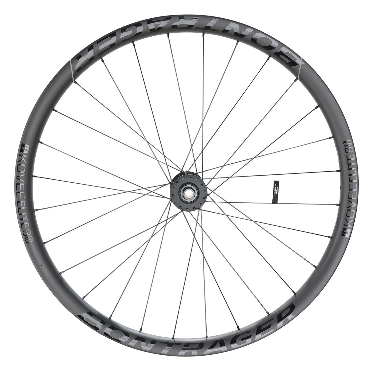 Bontrager Kovee Elite 30 29'' Boost 110 Front Wheel Carbon Black/Black 3