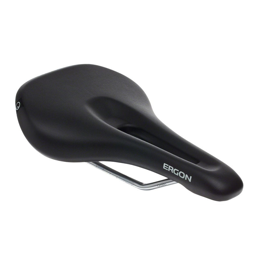 Ergon SM Saddle - Chromoly, Black, Women's, Medium/Large 1