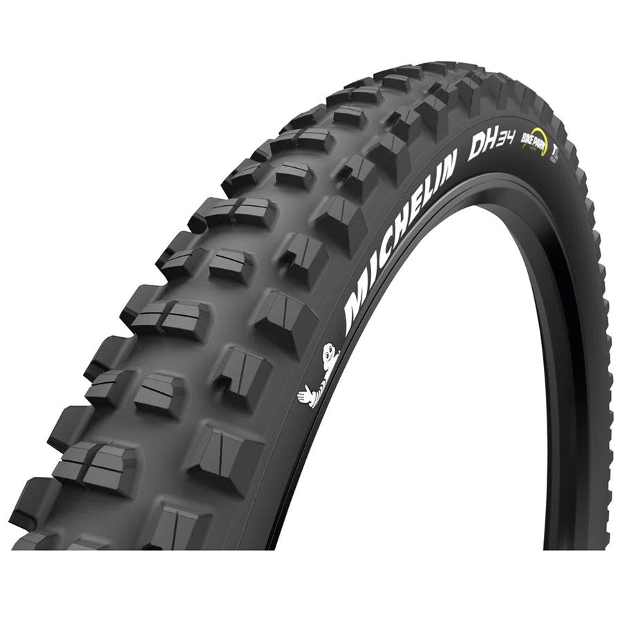Michelin DH34 Bikepark TLR Tire 27.5X2.40 Wire, Clincher, Tubeless Ready, Black 3