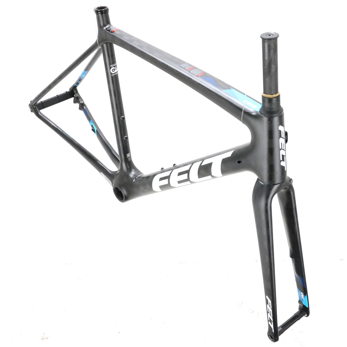 2021 Felt FX FRD Cyclocross Frameset Matte Carbon Ultimate TeXtreme BB386 55cm 4