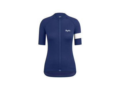 Rapha Women's Core Lightweight Cycling Jersey XS Navy 1