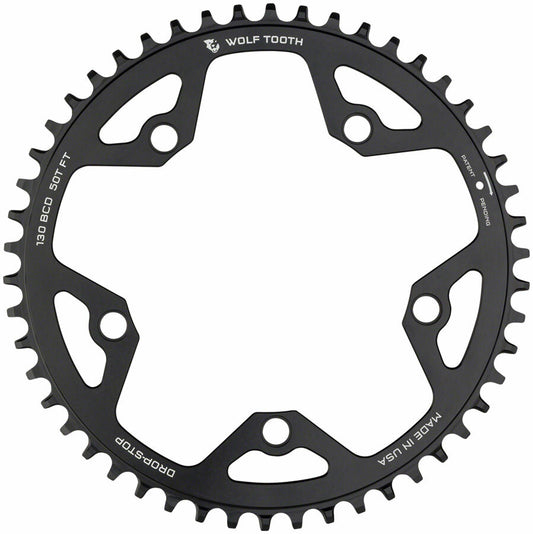 Wolf Tooth Components 130 BCD Road and Cyclocross Chainring - 48t 5-Bolt 1