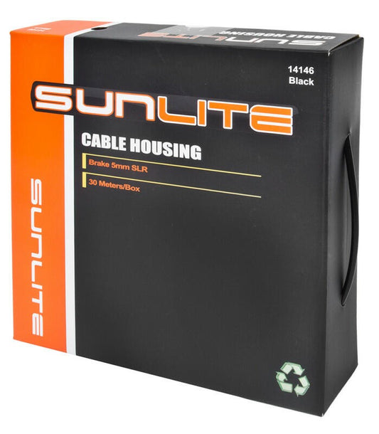Sunlite Premium SLR Lined Housing Cable Housing Sunlt Slr 5mmx30m Bk 1