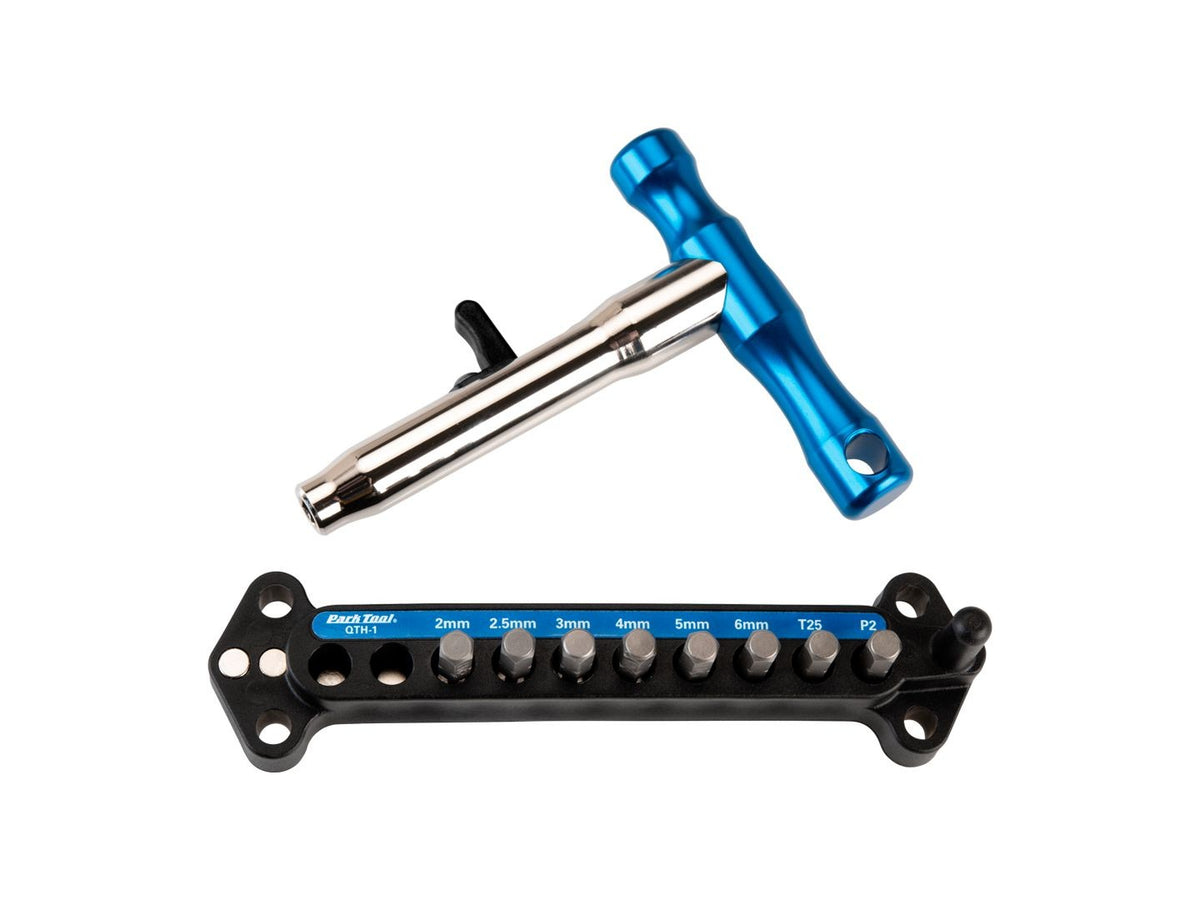 Park Tool QTH-1 Quick-Change Bit Driver Set One size Black 4