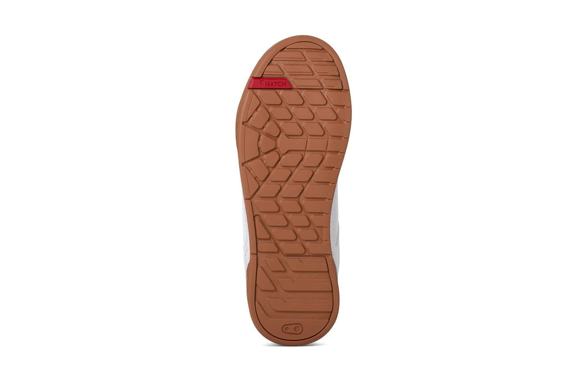Crank Brothers Mountain Shoes STAMP LACE WHITE / RED - GUM OUTSOLE SPLATTER 12.0 5
