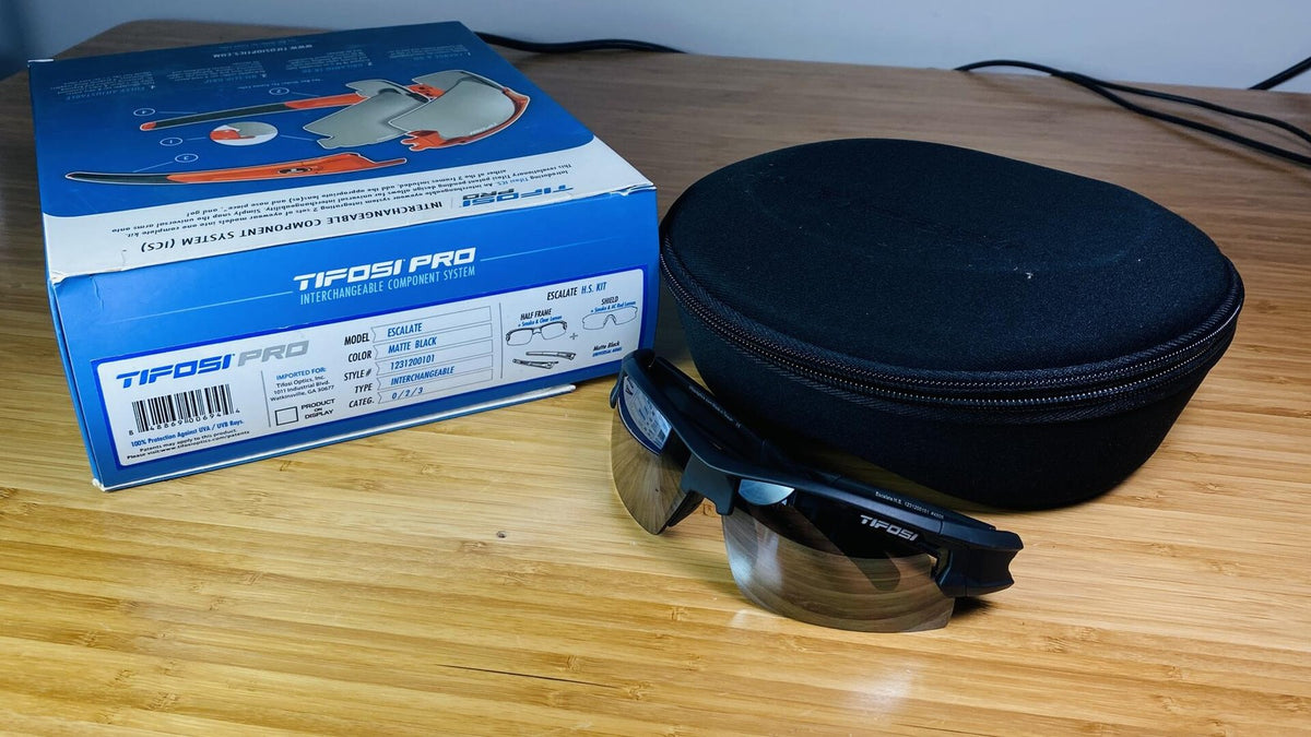 Tifosi Pro Escalate H.S. Kit Interchangeable Cycling Sunglasses - Matte Black 1