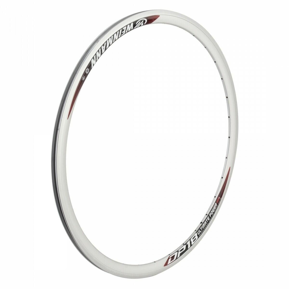 Weinmann DP18 Rim 700c Silver 32-Hole Non-machined Sidewall 622x12.4mm 1