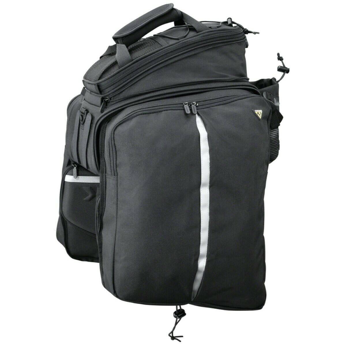 Topeak MTS Strap Mount TrunkBag DXP Rack Bag w/ Expandable Panniers - TT9643B 2