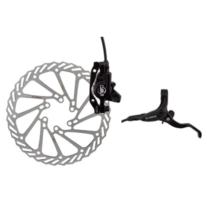 Clarks Clout-1 Hydraulic Front Disc Brake Caliper + Lever + 160mm Rotor 1